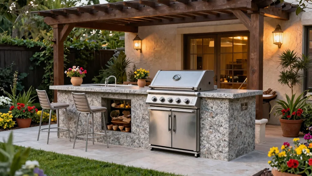 11 Outdoor Grill Island Ideas for a Polished Built-In Look