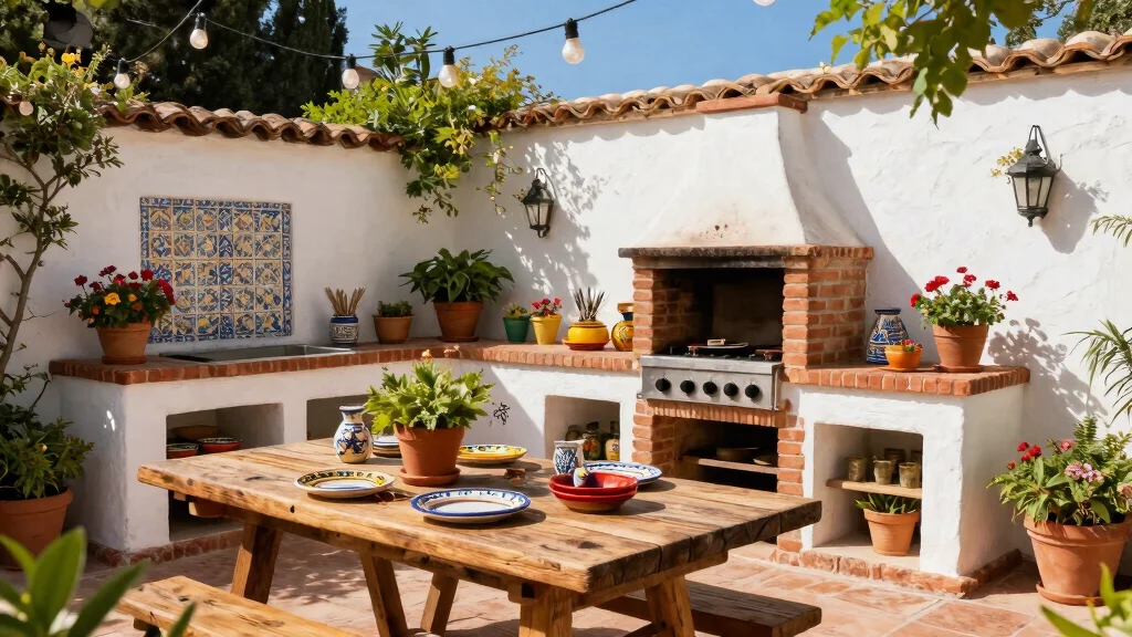 11 Spanish Outdoor Kitchen Builds Under $2K
