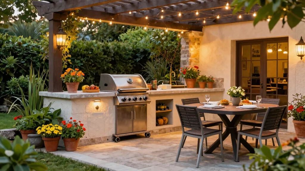 12 Built-In Grill Ideas for Seamless Patio Flow