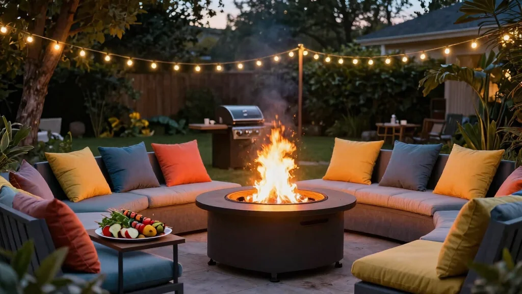12 Fire Pit Grill Ideas 2-in-1 Cooking Power