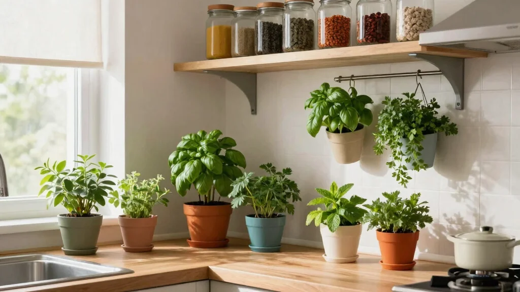 12 Kitchen Garden Ideas for Maximum Fresh Herbs