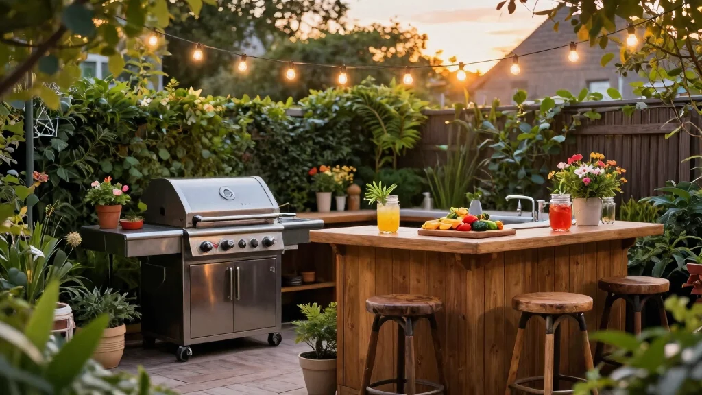 12 Outdoor Bar + Grill Perfect Weekend Parties