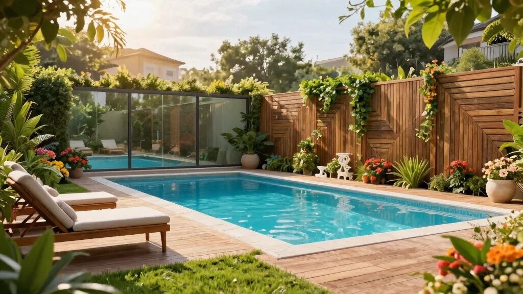 12 Stylish Pool Fence Ideas Dual Purpose
