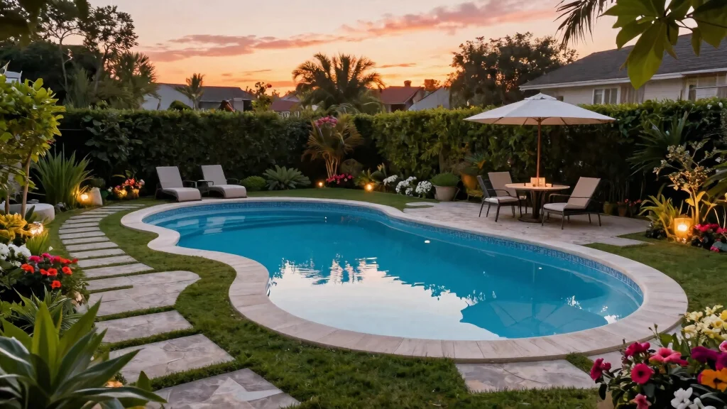 13 Custom Swimming Pool Unique Shape Ideas