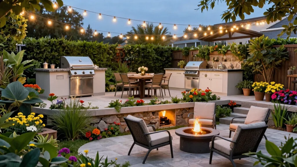 14 Grill Patio Ideas: Multi-Level Cooking Zones