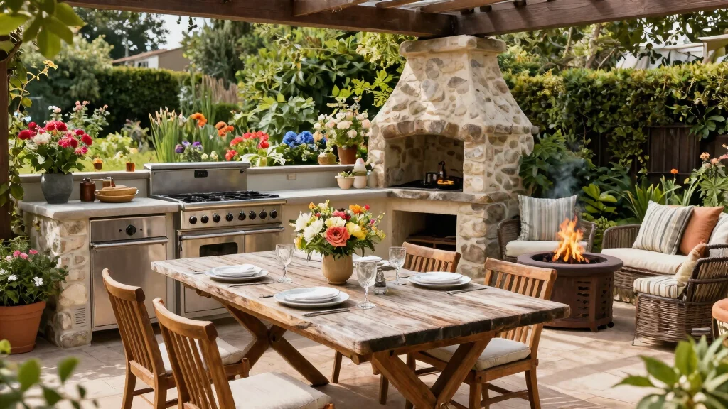 14 Simple Outdoor Kitchen Ideas That Look Expensive