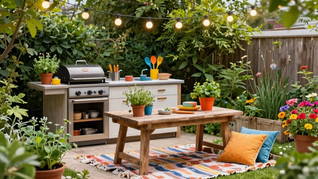 15 Cheap Outdoor Kitchen Ideas That Still Wow Guests